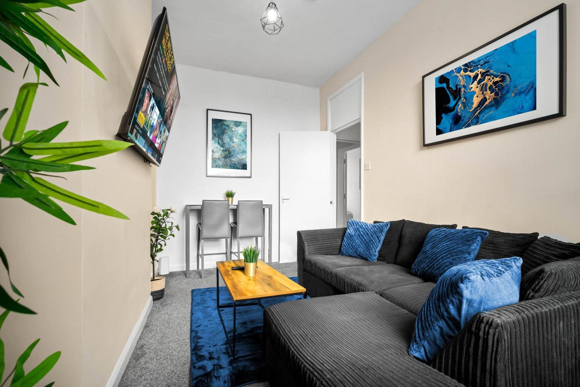 Two Bedroom Apartment - Single Beds - Accommodates 3 - Street Parking - Top Rated -Wbb 西布罗姆维奇 外观 照片